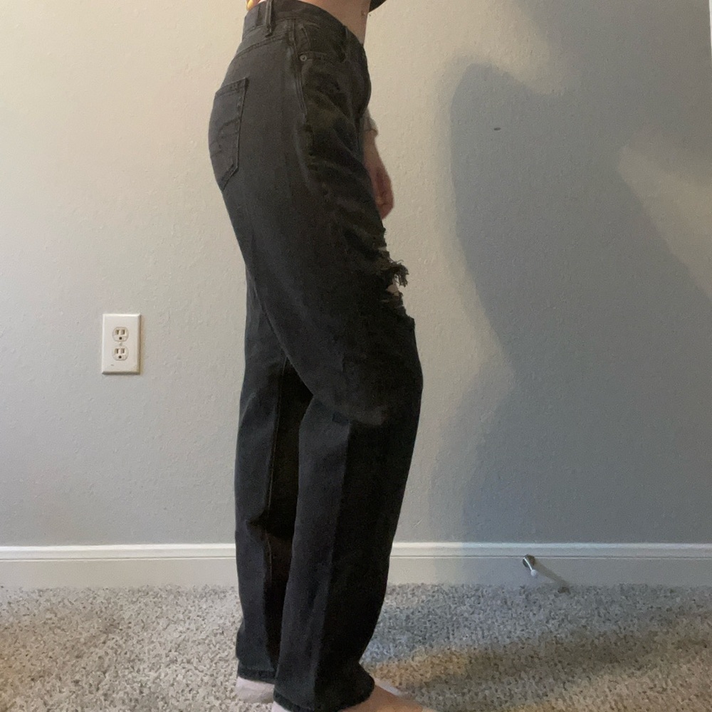 Black Ripped Jeans - Picture 2 of 6